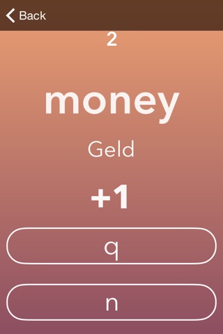 Missing Letter - Learn German & English screenshot 2