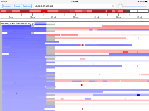Screenshot #5 pour Integrative Genomics Viewer (IGV) for iPad