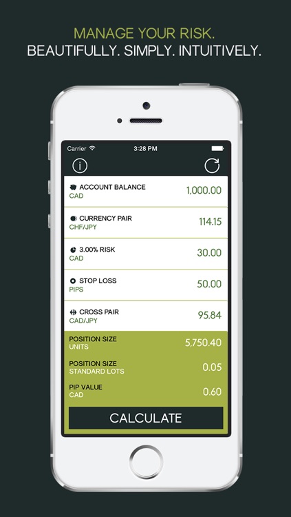 Forex Trade Calculator - A Position Size & Pip Value Trading Tool For The FX Day Trader