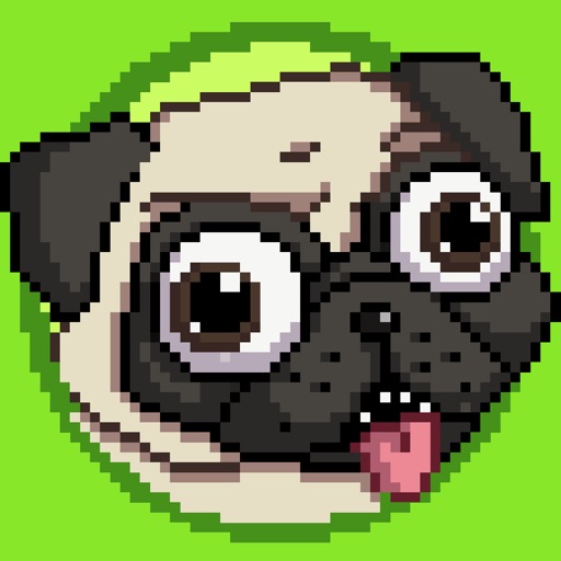 Pug Hop Mole Bop Icon