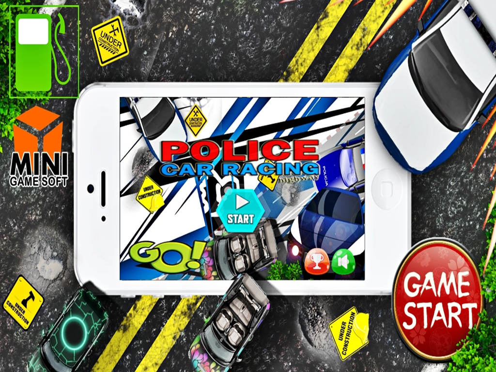 POLICE CAR RACING screenshot 5