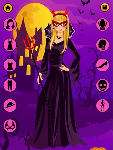 Screenshot #3 for Holiday Dress Up Games - Christmas, Halloween, Easter, New Year and St. Patrick's Day