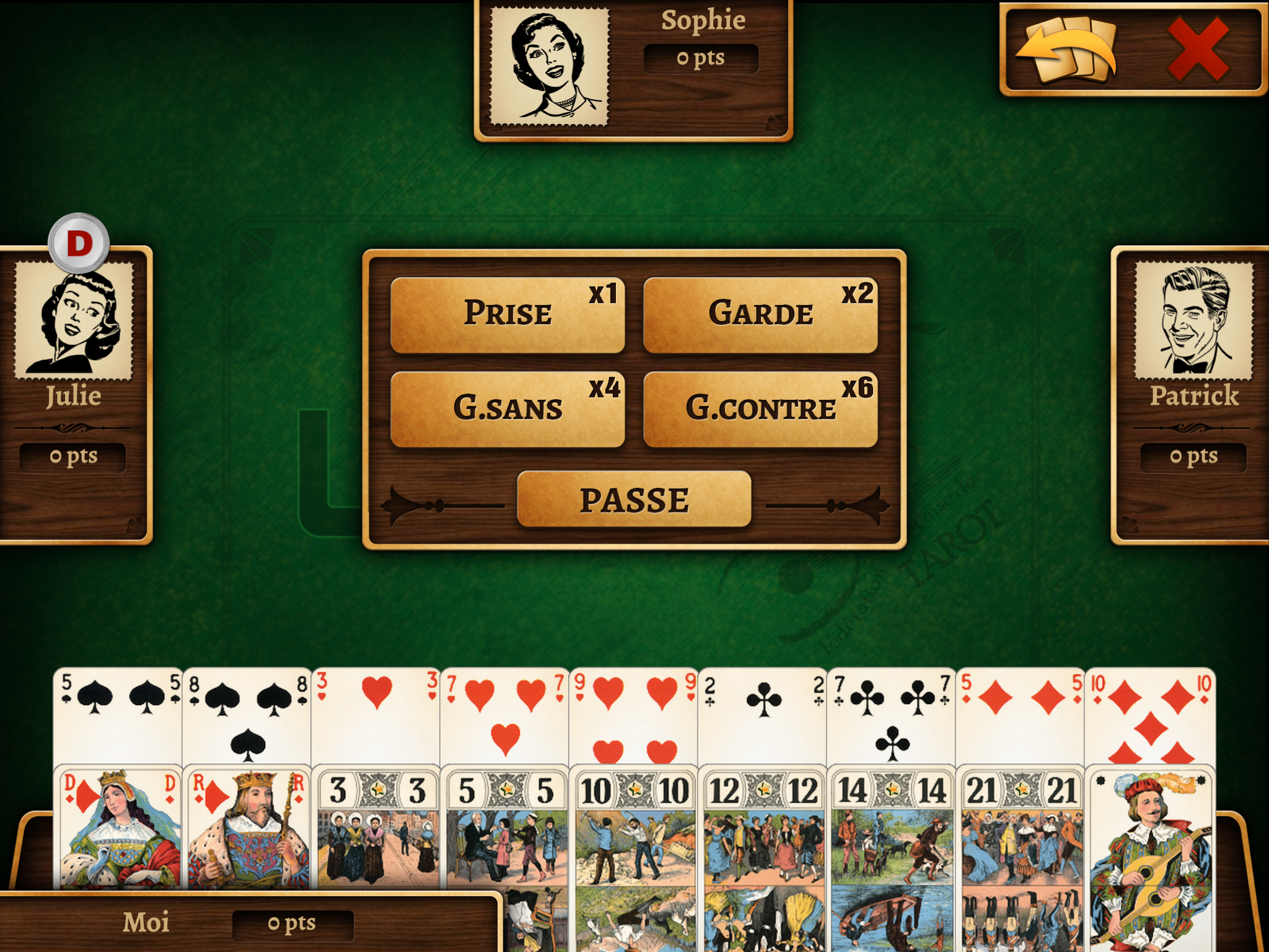 Tarot Officiel FFT Lite