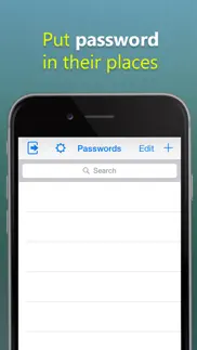 password manager - a secret vault for your digital wallet with fingerprint & passcode iphone screenshot 2