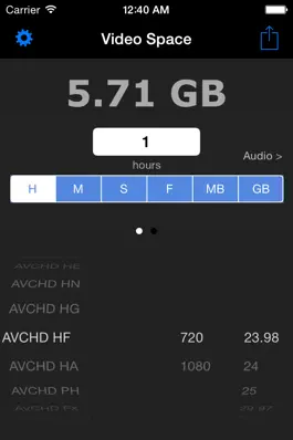 Game screenshot Video Space Calculator mod apk
