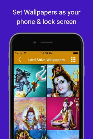 Hindu God & Goddess Wallpapers : Images and photos of Lord Shiva Vishnu, Ganesh and Hanuman as home & lock screen picturesのおすすめ画像2