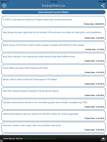 Screenshot #5 pour Daily Current affairs