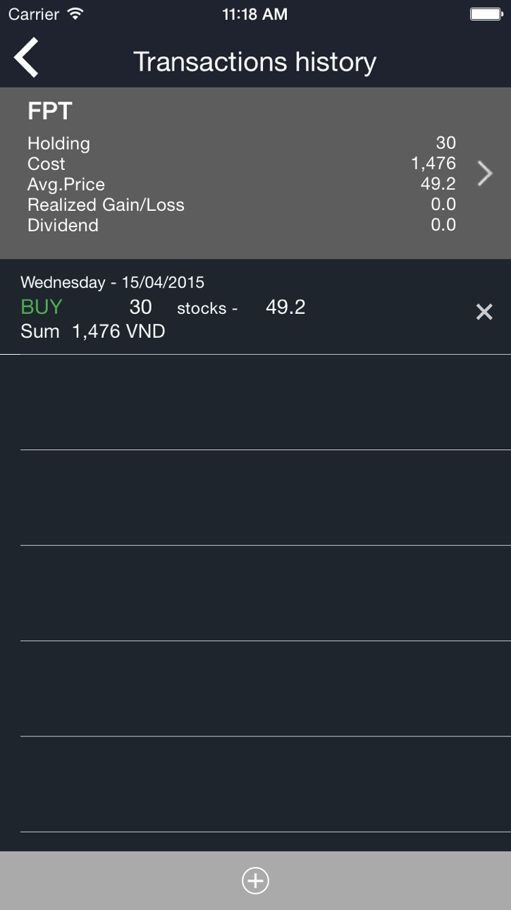 iPhone screenshot