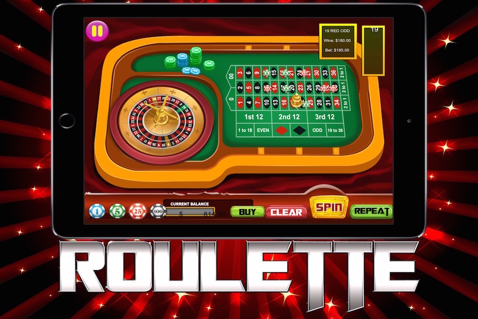 A Casino Vegas Roulette Table - Bet, Spin and Win! screenshot 2
