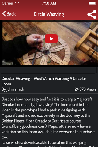 Loom Weaving Patterns and Guide screenshot 3