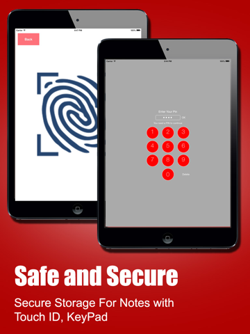 Secure Notes for iPhone, iPad, iPod & Watchのおすすめ画像1