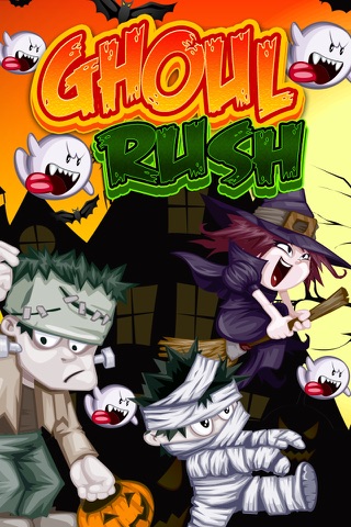 A Ghoul Rush - Jump The Scary Ghosts And Make Them Survive screenshot 2