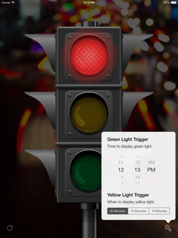 Screenshot #4 pour Traffic Light Wake Up Alarm & Timer