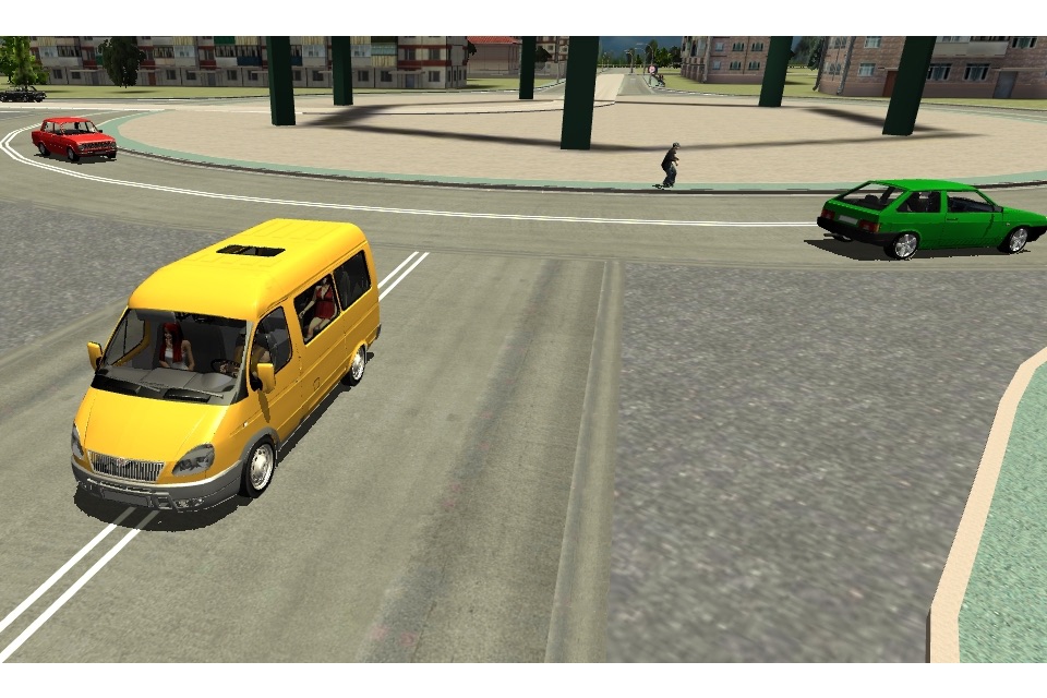 Russian Minibus Simulator 3D screenshot 3