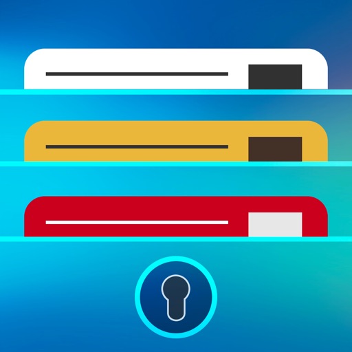 SecurCards: archive and encrypt credit cards and any other card Icon