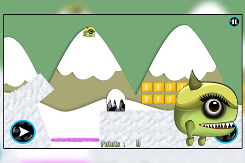 Snow Star Monster : The Snowboard Easy Fun Ice Race - Premium screenshot 3