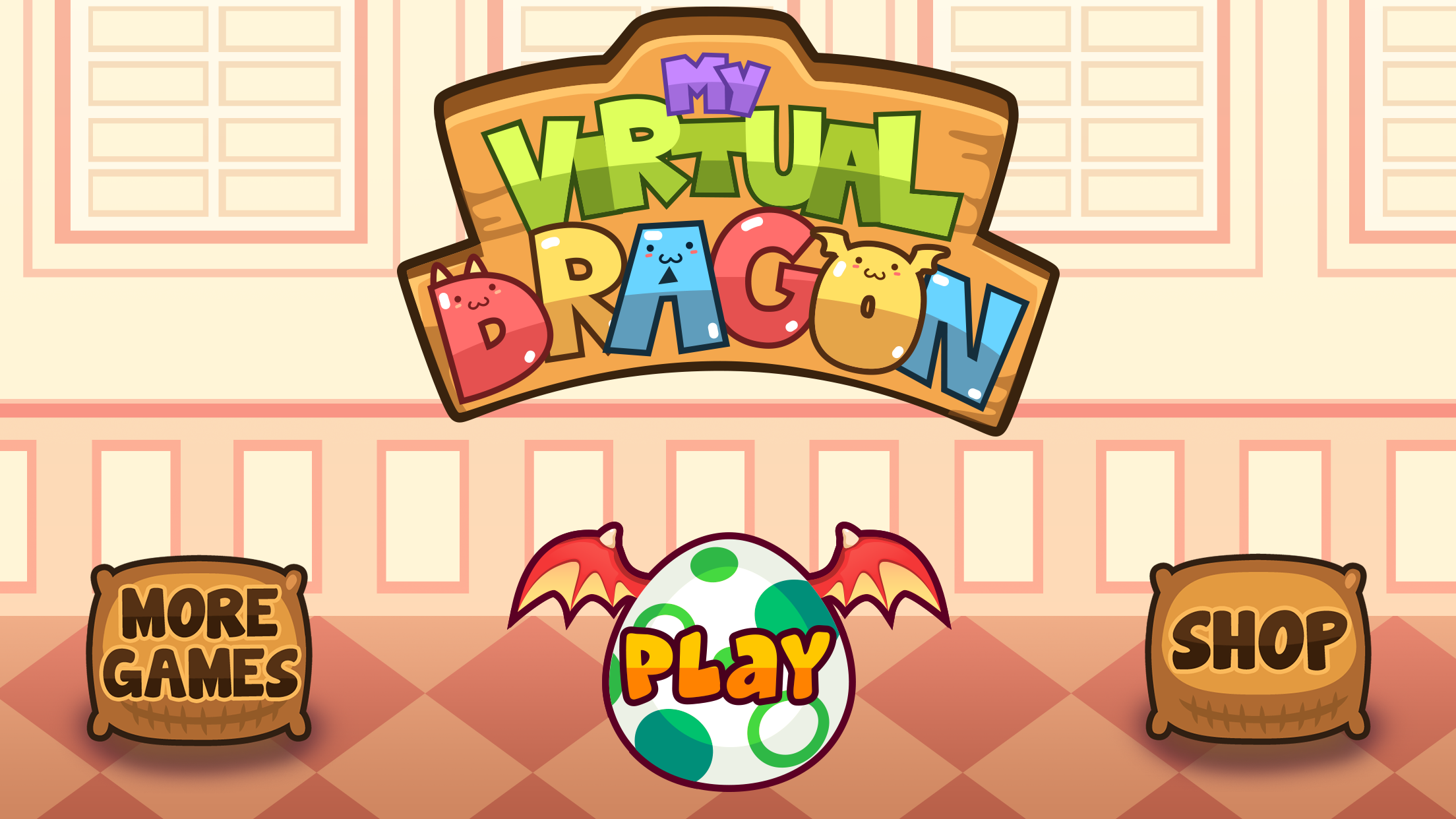 My Virtual Dragon - Pocket Pet Monster with Mini Games for Kids screenshot 5