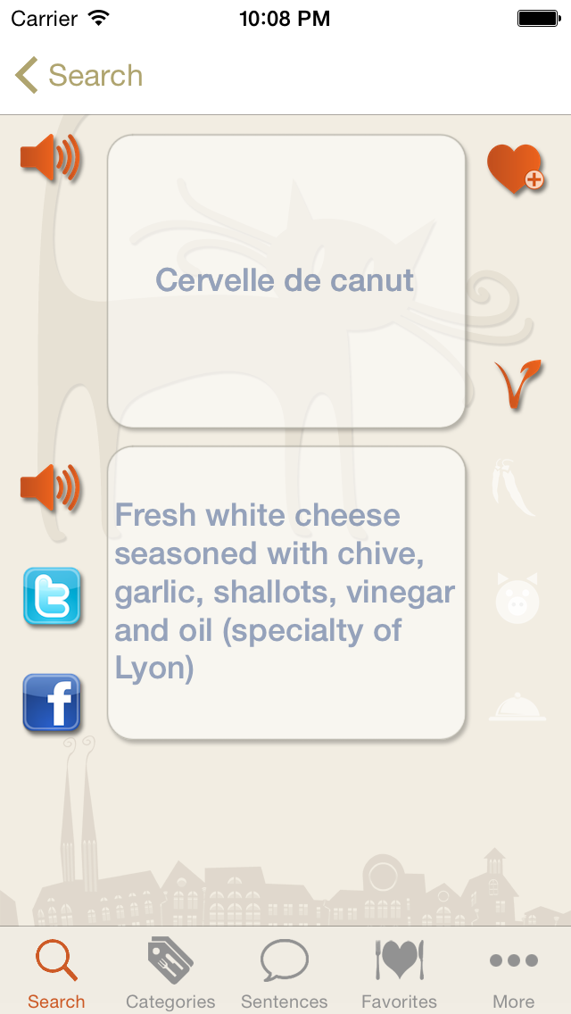 Bon appétit - French food and drink glossary