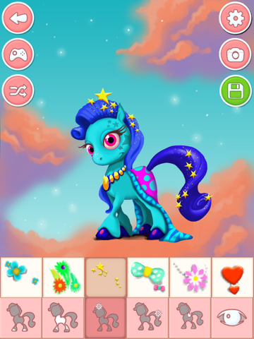 Screenshot #4 pour Jeux d'habillage pour filles: déguise ton poney