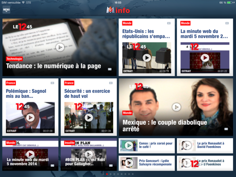 Screenshot #6 pour M6info