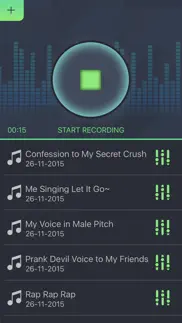 How to cancel & delete simple voice changer - sound recorder editor with male female audio effects for singing 4