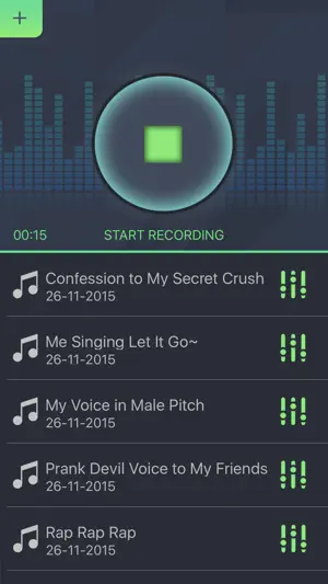 Simple Voice Changer - Sound Recorder Editor with Male Female Audio Effects for Singing screenshot 5
