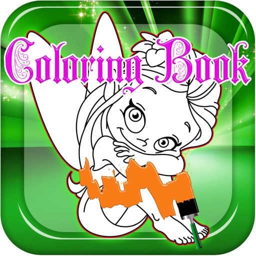 Coloring Book ABCs For Club Fairy Of Winx Edition iOS App