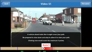 Driving Theory 4 All - Hazard Perception Videos Vol 7 for UK Driving Theory Test - Free screenshot #4 for iPhone