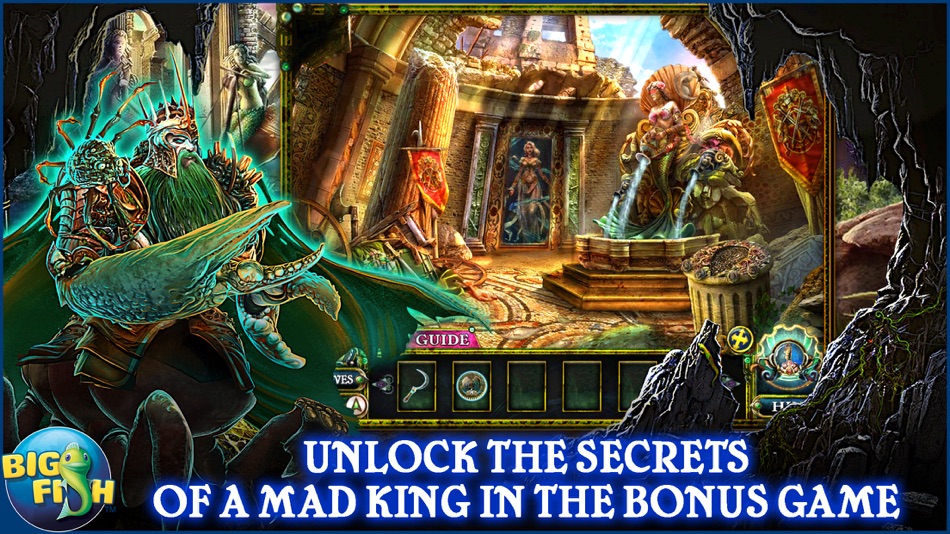 #4. Dark Parables: The Little Mermaid and the Purple Tide - A Magical Hidden Objects Game (Full) (iOS) 由: Big Fish Games, Inc
