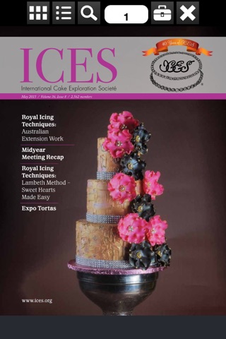 International Cake Exploration Society (ICES) Newsletter screenshot 3