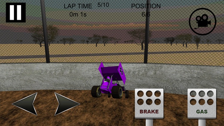 Sprint Car Dirt Track Game screenshot-3