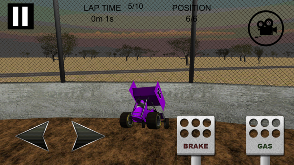 #4. Sprint Car Dirt Track Game (iOS) โดย: Raz Games