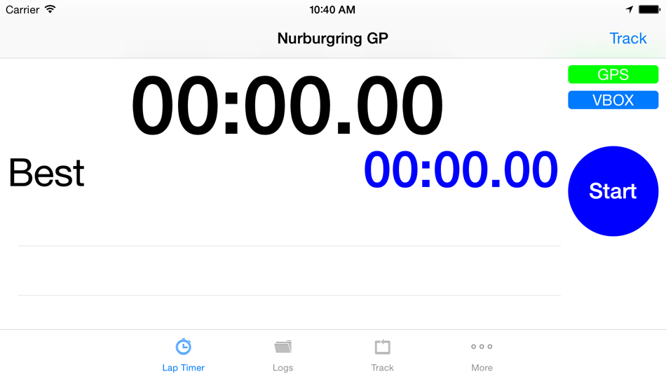 #3. iLapTimer - Motorsport GPS Lap timer & Data Logger (iOS) 由: 18000rpm Limited