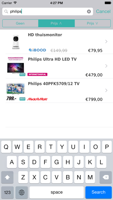 App screenshot