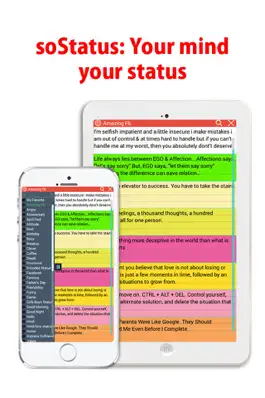 Game screenshot Status and quotes for FB, Whatsapp and Twitter, soStatus - one tap posting on social media mod apk