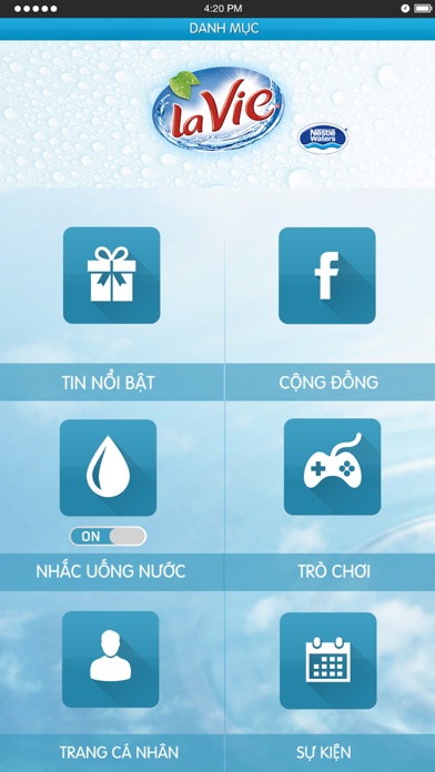 La Vie app screenshot