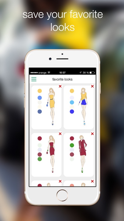 haute - fashion color advice for clothes and apparel screenshot-4