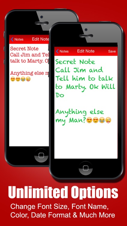 Secure Notes for iPhone, iPad, iPod & Watch