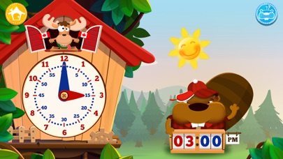 Screenshot #2 pour Tic Tac Time: Apprends à lire l'heure en découpant le temps d'une journée
