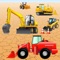 Digger Puzzles for Toddlers and Kids : play with construction vehicles !