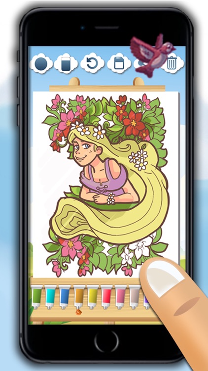 Rapunzel - fun princess mini games for girls