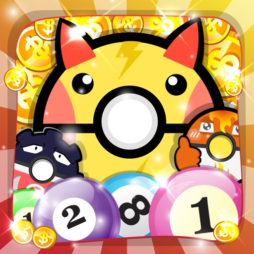 Bingo Poke Ball and Monster “Super Casino Blast Vegas Edition” icon