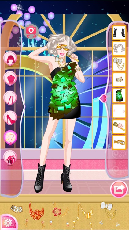 Mafa Girl Dress Up -  Lady Gaga Version screenshot-3