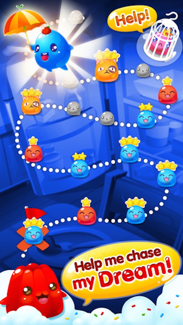 Jelly Gummy Blast - 3 match puzzle gameのおすすめ画像1