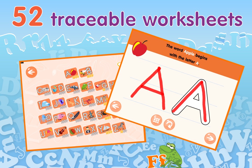 ABCs alphabet phonics based on Montessori approach for toddler Lite screenshot 2