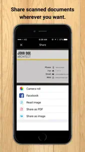 My Doc Scanner - Mobile Documents OCR Scan for Biz Cards, Books, and Receipt to PDF screenshot #5 for iPhone