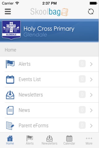 Holy Cross Primary School Glendale - Skoolbag screenshot 2