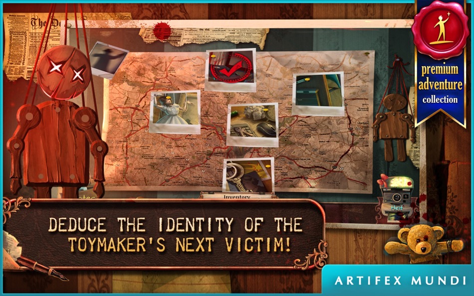 #5. Deadly Puzzles: Toymaker for Mac OS X (macOS) 由: Artifex Mundi S.A.