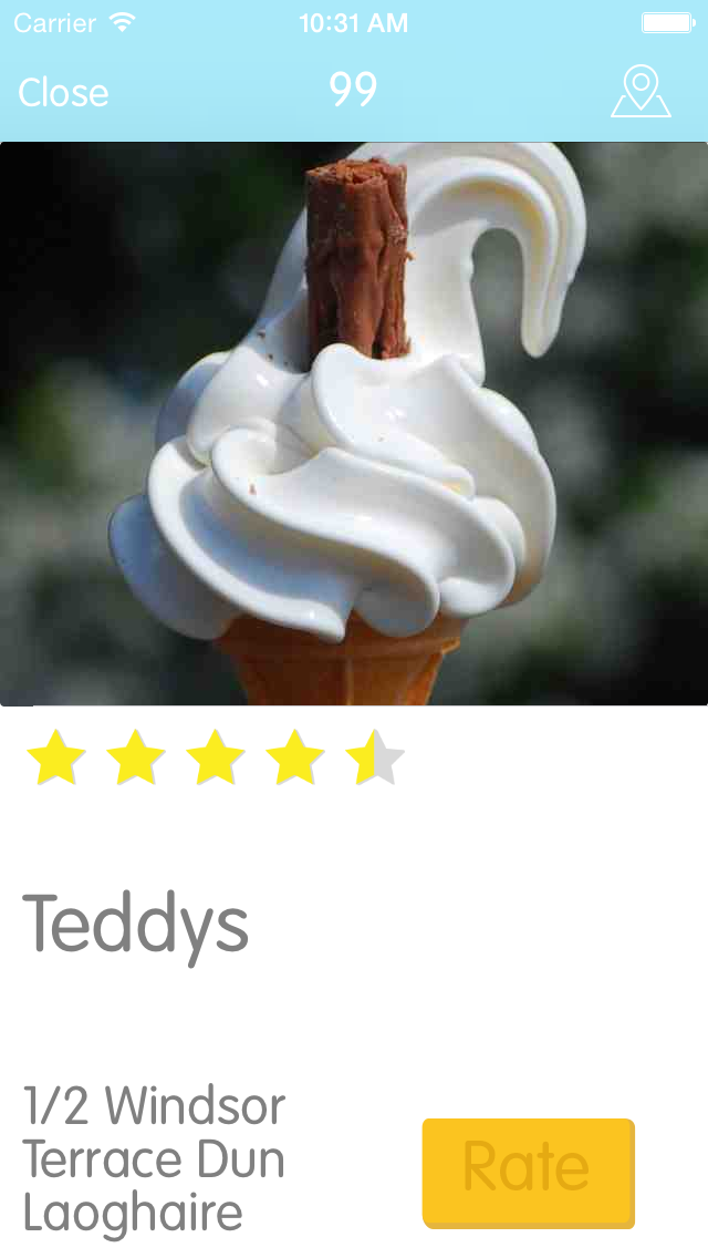 Screenshot #3 pour 99 - Ice Cream Finder
