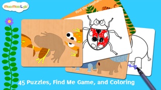 Screenshot #2 pour Les Animaux du Zoo, a La Ferme pour Bébé et Enfants - Coucou, Dessins et Puzzles